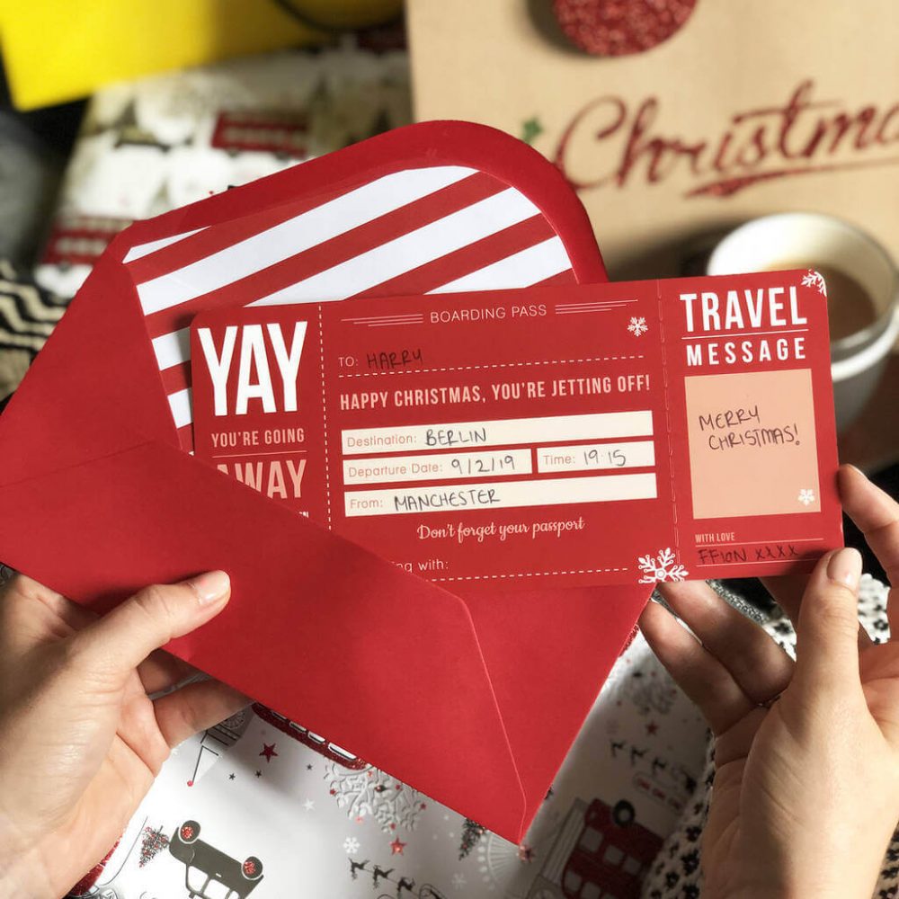 Christmas Boarding Pass T Designed By Rodo Creative In Manchester