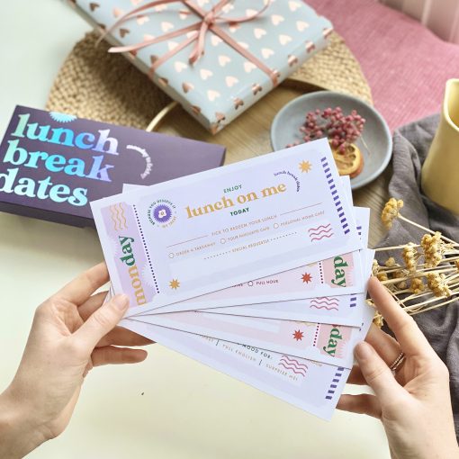 Lunch Break Date Coupons - Designed by Rodo Creative